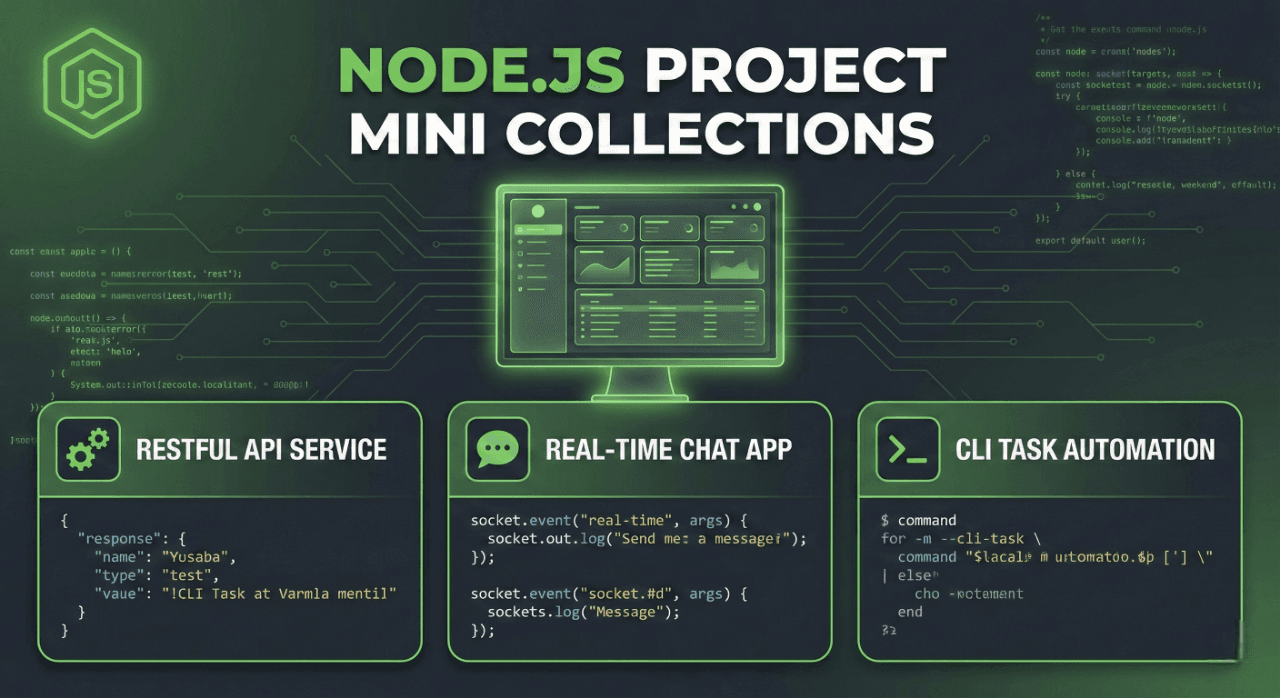 Node.js Backend Practice Projects